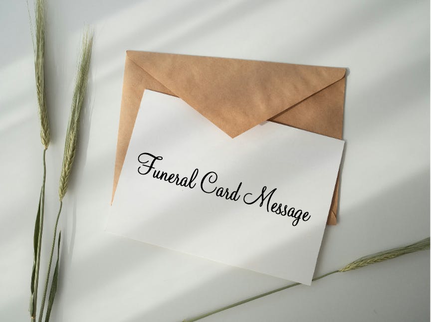 Funeral Card Message: Heartfelt Words for a Difficult Time