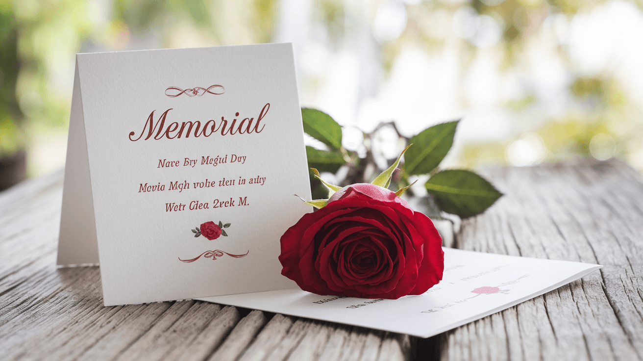 Create Your Own Memorial Cards Easily