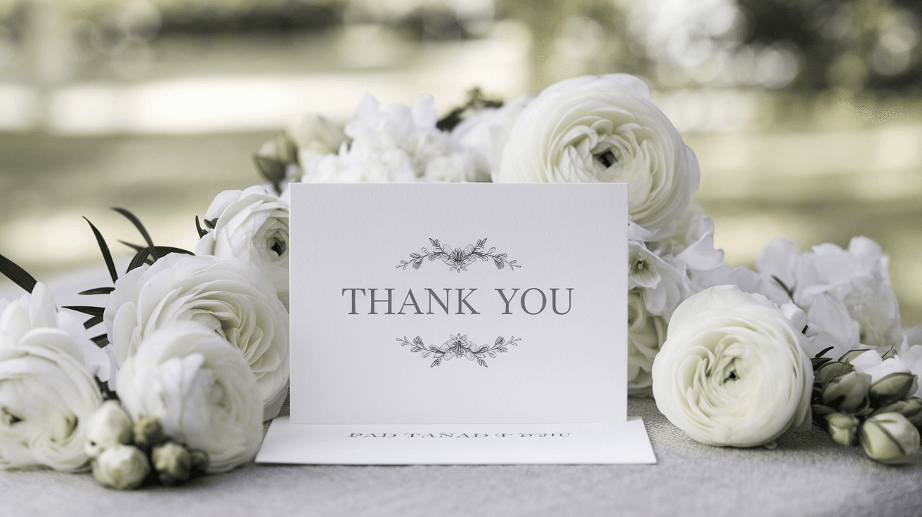 Printed Funeral Thank You Cards: A Thoughtful Way to Express Gratitude