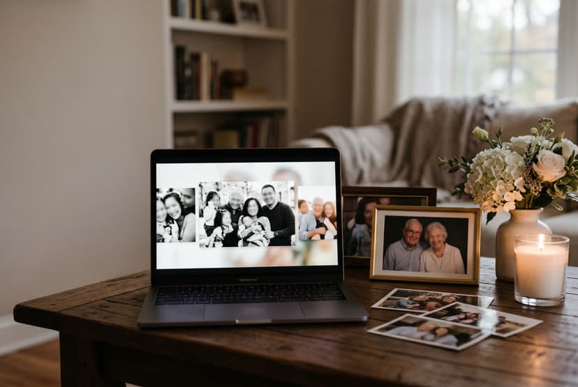Funeral Slideshow: How to Create a Moving Photo Tribute